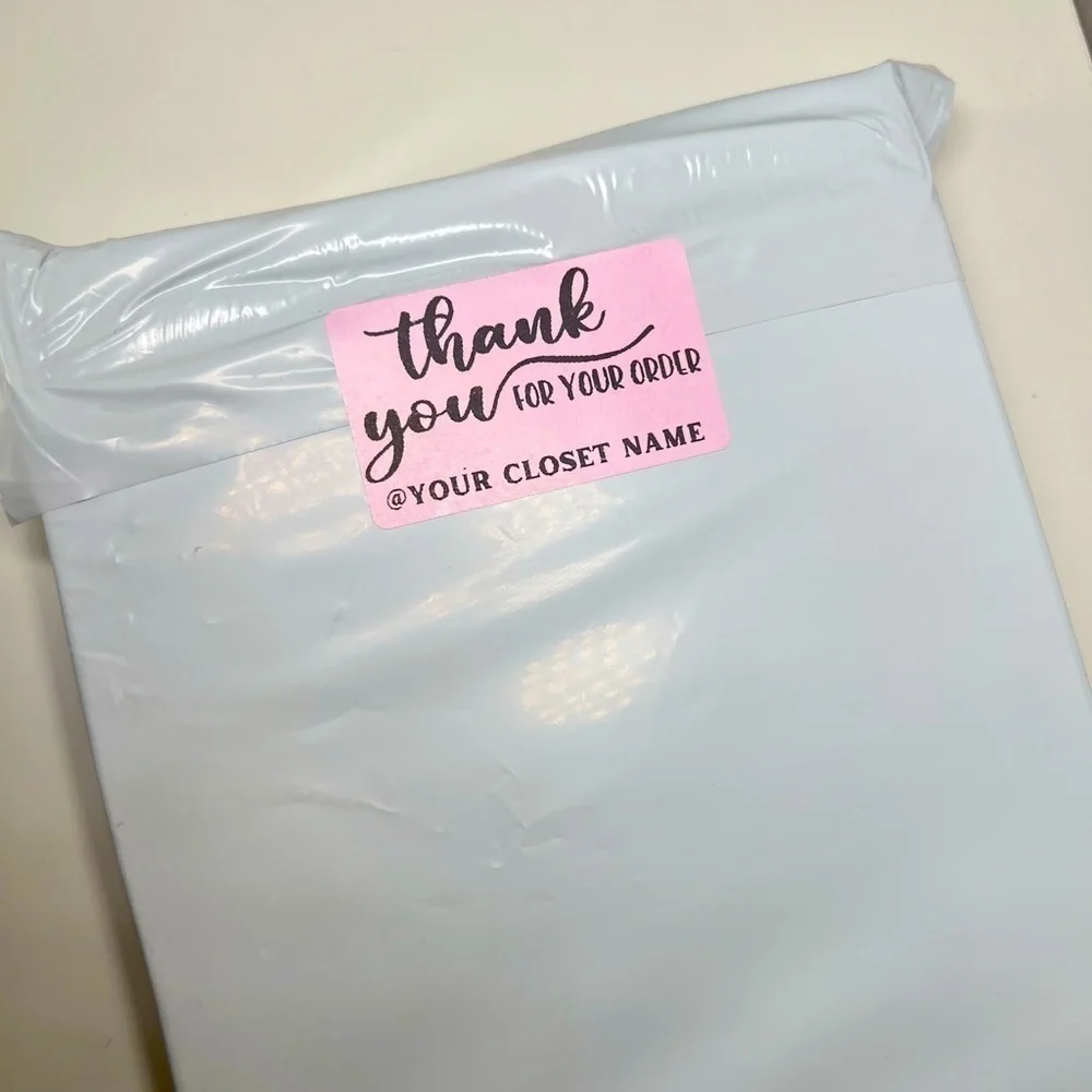 100 Stickers with Name Personalization 2in NWT | packaging supplies
